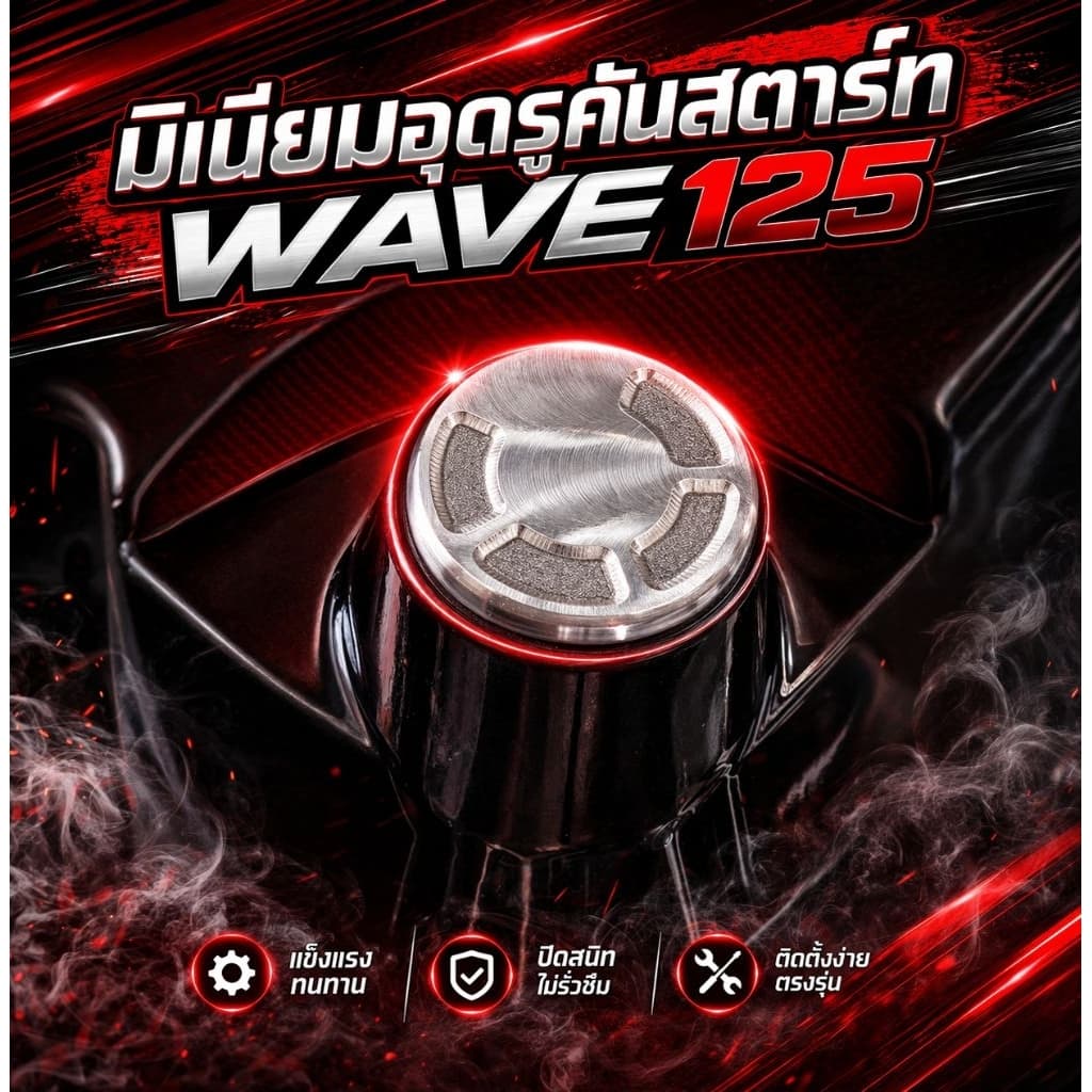 อุดคันสตาร์ท WAVE-125 มิเนียม ราคาต่อตัว รูปที่ 1