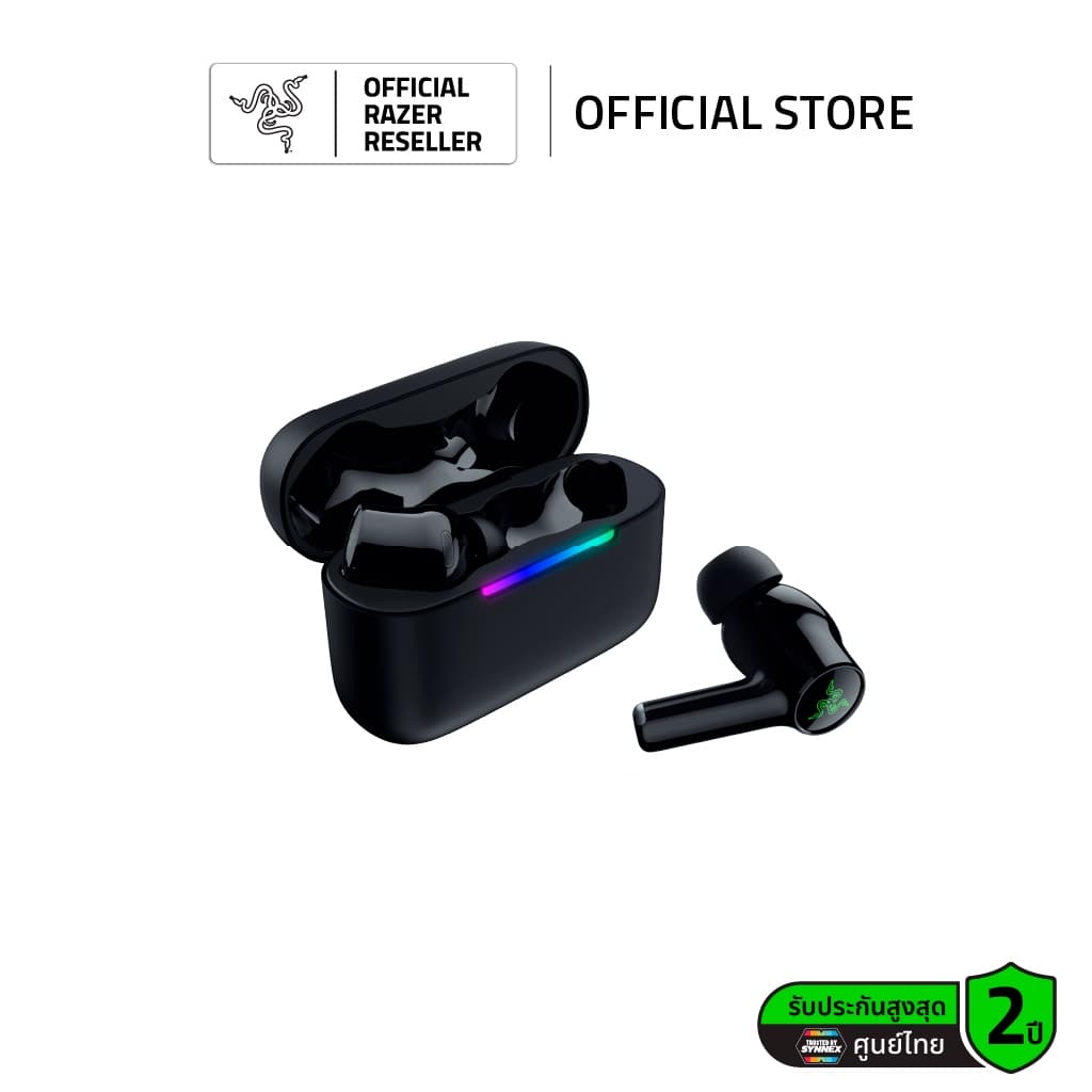 Razer Hammerhead V3 X HyperSpeed หูฟังเกมมิ่งไร้สาย เชื่อมต่อได้กับ PC/Smartphone/PS5 รูปที่ 1