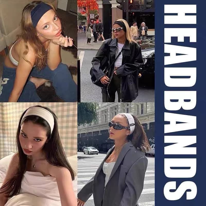 BLIVOผ้าคาดผมสายฝอ Headband ใส่สบายเนื้อผ้าดียืดได้เยอะ ซับเหงื่อได้ รูปที่ 2