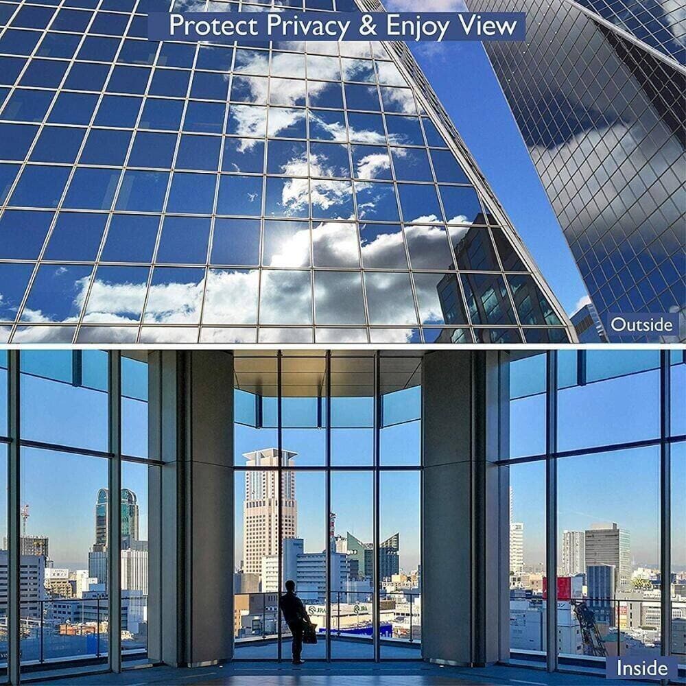 ฟิล์มติดกระจก Window Film กันรังสีUV99% กันความร้อน 100ปีไม่พัง มีหลายสีให้เล ฟิล์มกรองแสง ฟิล์มอาคาร รูปที่ 8