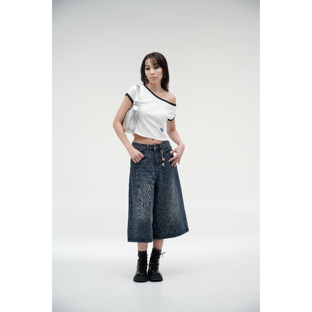 WYN เสื้อยืดแขนสั้นผู้หญิง ทรงสลิม คอกลม YTSZ009 มีให้เลือก 2 สี รูปที่ 6