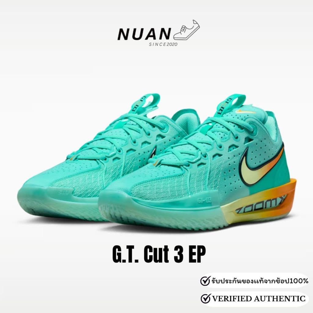 ลดเพิ่ม 15-20% ทักแชทรับโค้ดNike G.T. Cut 3 EP DV2918-007 , DV2918-301 ของแท้ ป้ายไทย รองเท้าบาส รูปที่ 6