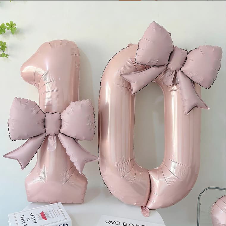 ลูกโป่ง 40นิ้ว ลูกโป่งวันเกิด ตัวเลขวันเกิด ลูกดป่งตัวเลข balloon รูปที่ 4