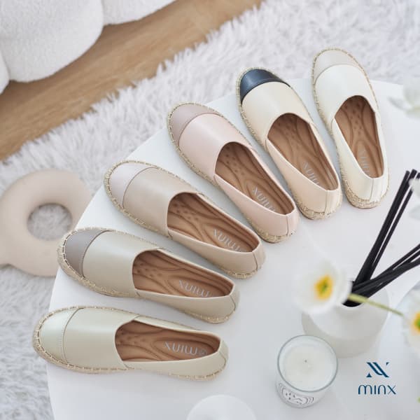 MINX รุ่น Chloe leather extra soft รุ่นหนัง พื้นนุ่ม minxshoes รูปที่ 2