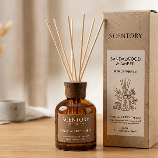 ก้านไม้หอม Scentory กลิ่น sandal wood & Amber รูปที่ 1