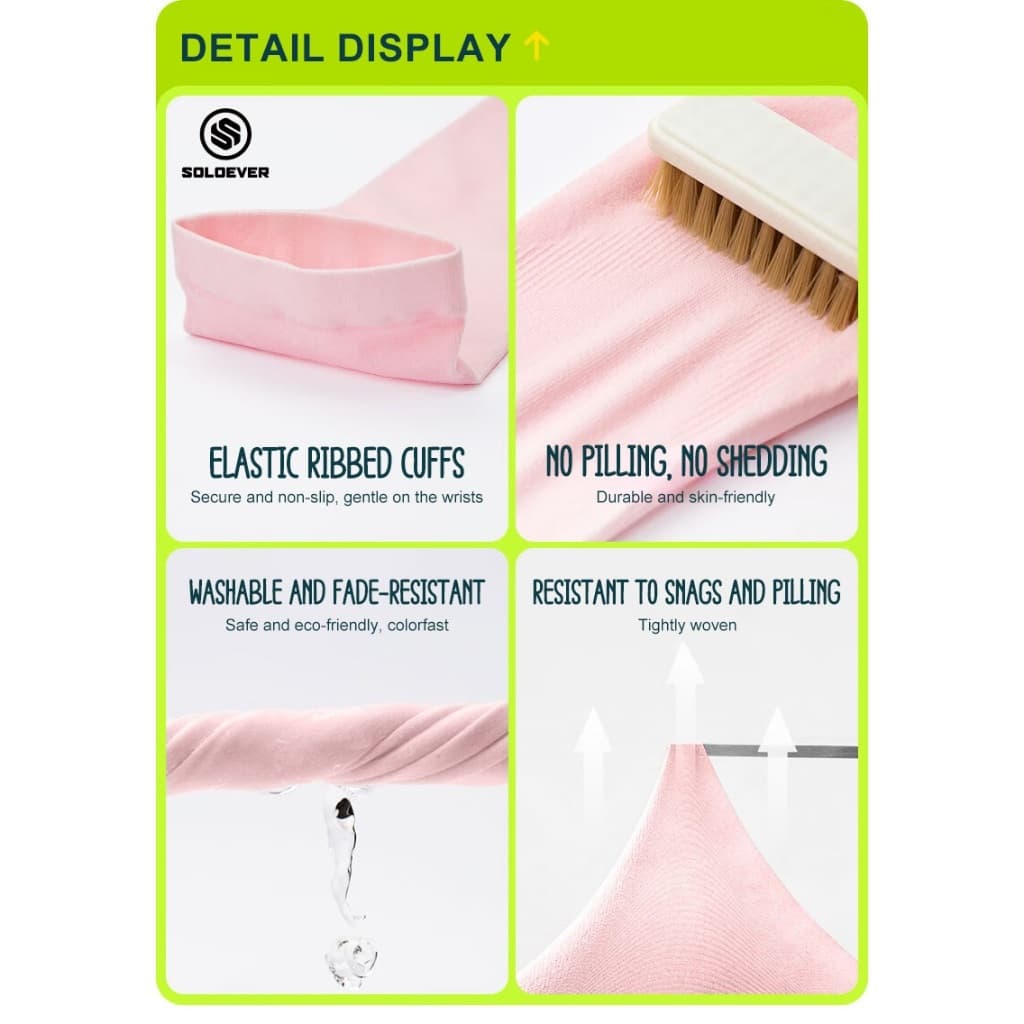 SOLOEVER Children Arm Sleeves UPF50+ปลอกแขนกันแดดเด็ก สำหรับเด็กอายุ ใส่เที่ยว เล่นกีฬา ป้องกัน UV รูปที่ 3