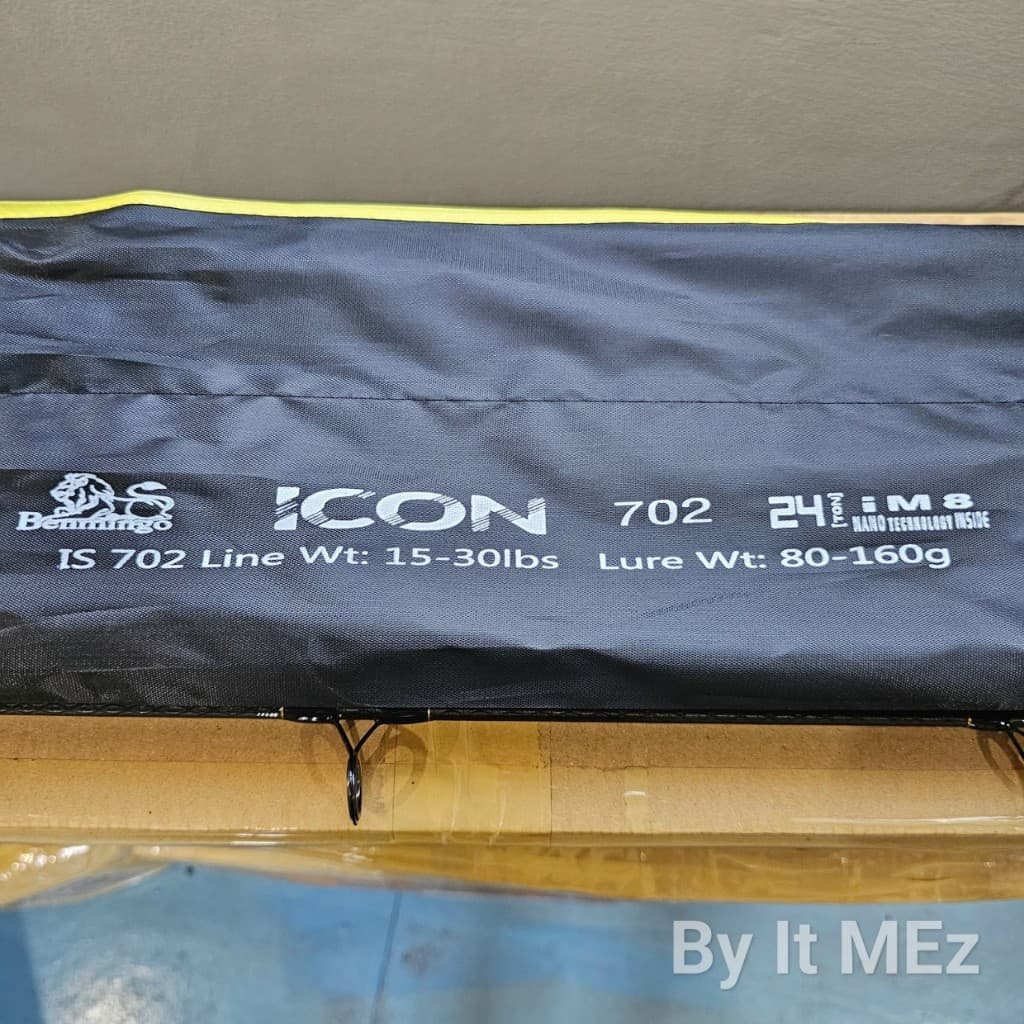 คันหน้าดิน กราไฟท์ IM8 Benmingo ICON Line wt. 15-30 lb. Lure wt. 80-160 g. สำหรับงานเขื่อน Spinning รูปที่ 2