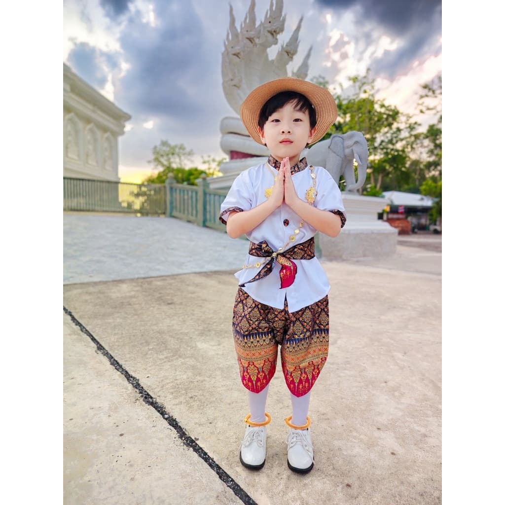 ชุดไทยรุ่นจักรพรรดิ ทูโทน มาใหม่ รูปที่ 7