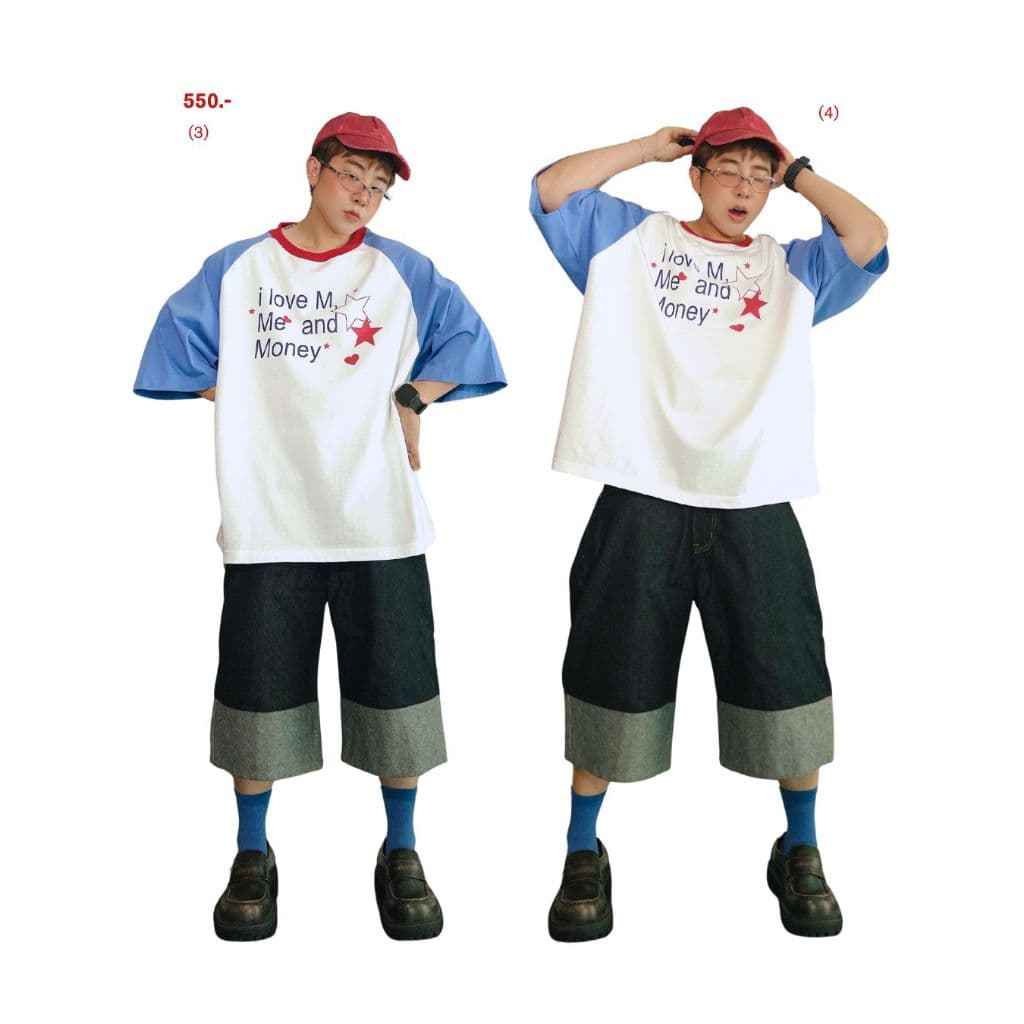QCLOTH : I LOVE M OVERSIZE ส่งด่วนในวัน รูปที่ 1