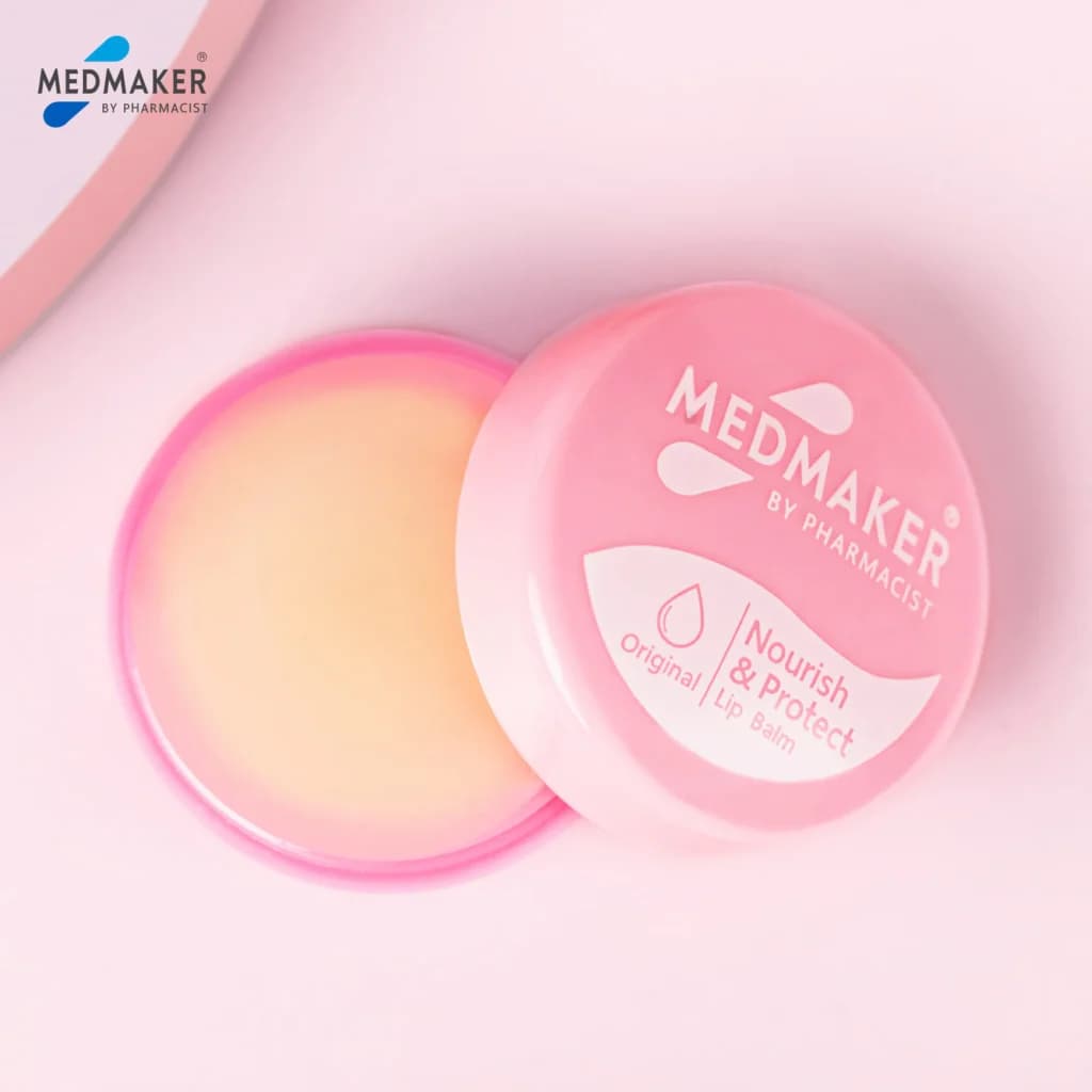 MEDMAKER Nourish & Protect Lip Balm Original 4.8g เมดเมเกอร์ นูริช แอนด์ โพรเทค ลิป บาล์ม ออริจินอล รูปที่ 6