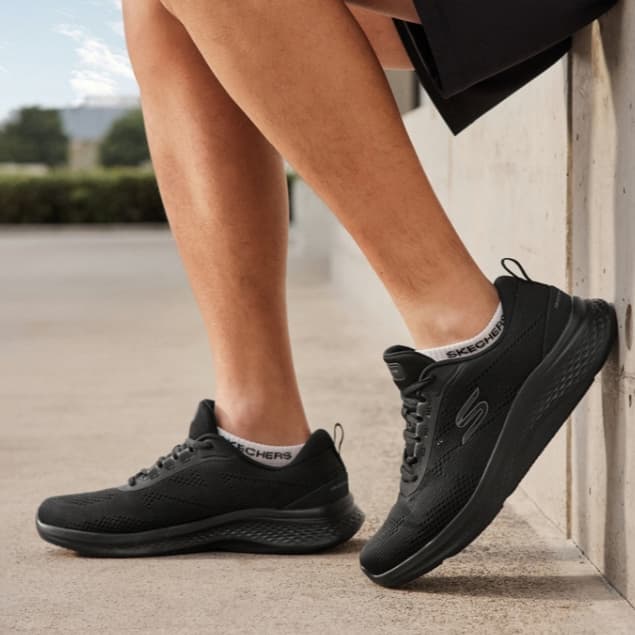 Skechers สเก็ตเชอร์ส รองเท้าลำลองผู้ชาย Men Sport Skech-Lite Pro 2.0 Berrix Casual Shoes - 233184-BBK รูปที่ 4