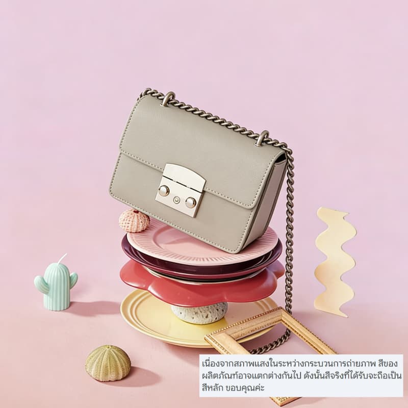 พร้อมจัดส่งKULIMULA Luna M ไซต์ใหญ่ กระเป๋าสะพายสายโซ่ pu crossbody bag กระเป๋า แฟชั่น กระเป๋าสะพายไหล รูปที่ 8