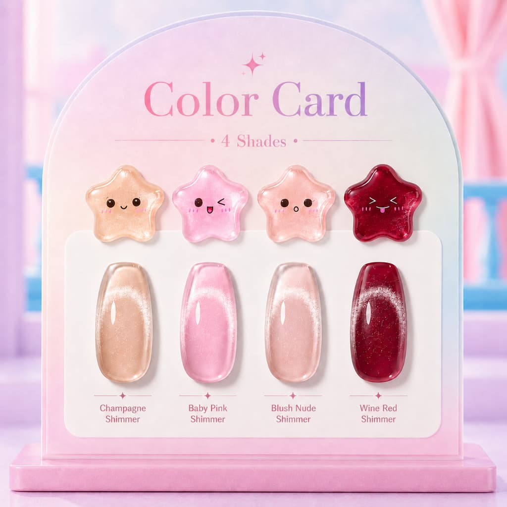 MEFA น้ำยาทาเล็บเจลตาแมว 6 สี 7ml ชุดเจลแม่เหล็กแช่ สีเจลลูกแก้ว Moonlight Cat Eye Gel รูปที่ 9