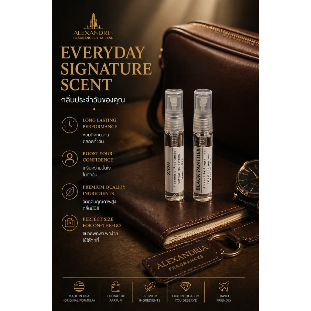 Alexandria Fragrances: หลอดแบ่งแบรนด์ดังฝรั่งเศษ M-F-K. France แบ่งขายนํ้าหอมแท้ Samples 2/5ml รูปที่ 4
