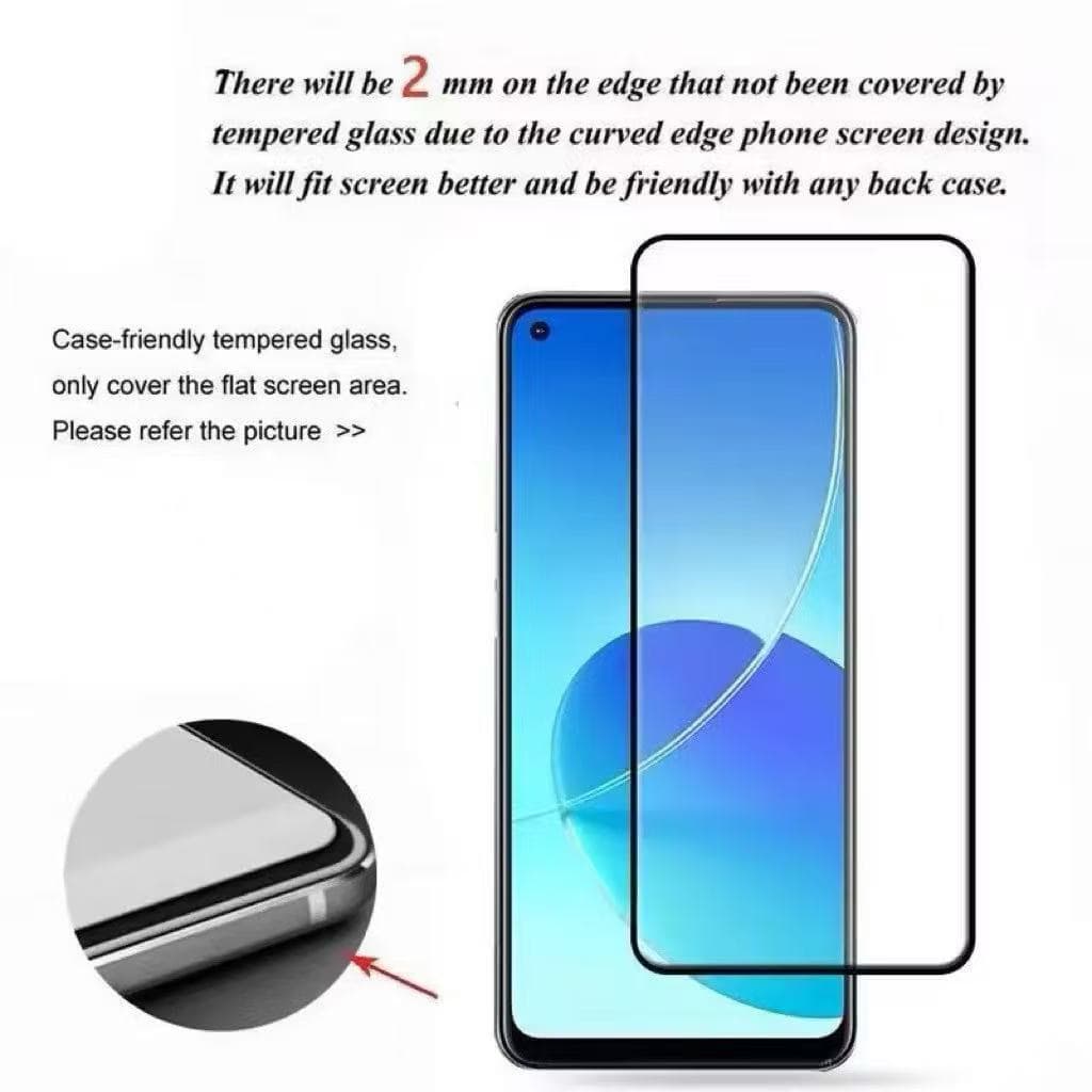 ฟิล์มกระจกนิรภัย สำหรับ Vivo Y31D Y05 Y11D เต็มจอ รูปที่ 8