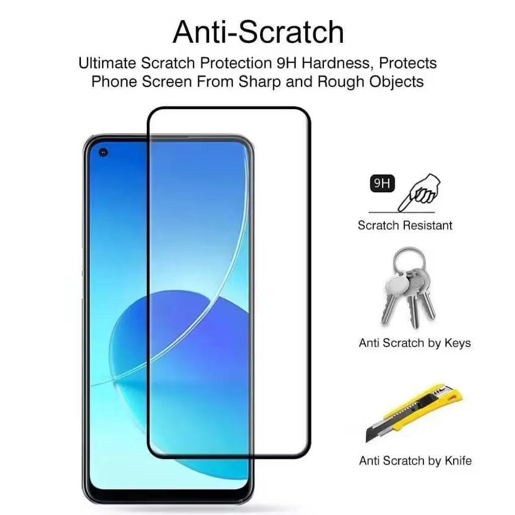 ฟิล์มกระจกนิรภัย สำหรับ Vivo Y31D Y05 Y11D เต็มจอ รูปที่ 6