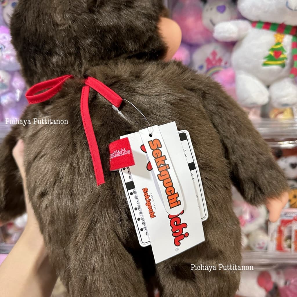 | Monchhichi Plush Premium Standard ม่อนชิสีน้ำตาลออริจินอล รูปที่ 6
