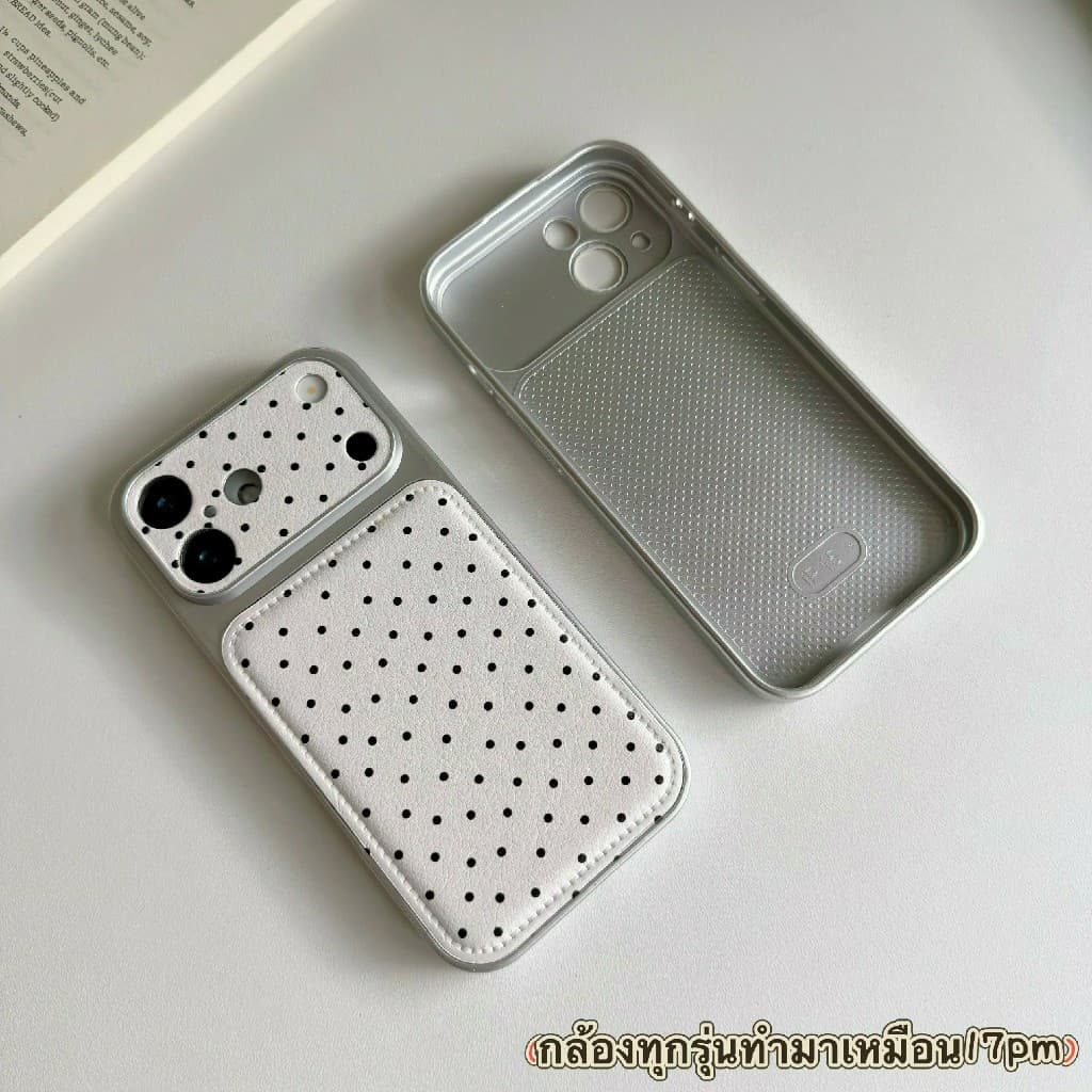 เคสหนังสกรีนลายการ์ตูนกันกล้องสำหรับไอโฟน17 pro max 16/pro/max 15/pro/max 14/pro/max 13 11 17promax 16promax 16plus i17 รูปที่ 9