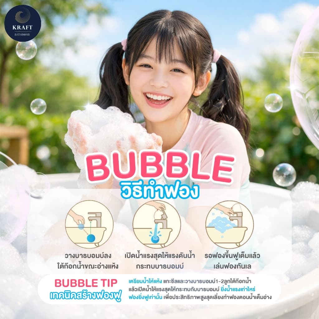 Set Bath Bomb Premium 225g ฟองฟู แช่เพลิน รูปที่ 2