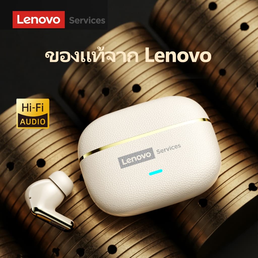 Lenovo LE208 หูฟังบลูทูธ หูฟังไร้สาย หูฟังเกมมิ่ง ไม่ดีเลย์ Latency ต่ำ เสียงดี เบสแน่น IPX5 กันน้ําคุณภาพเสียงไฮไฟ รูปที่ 8
