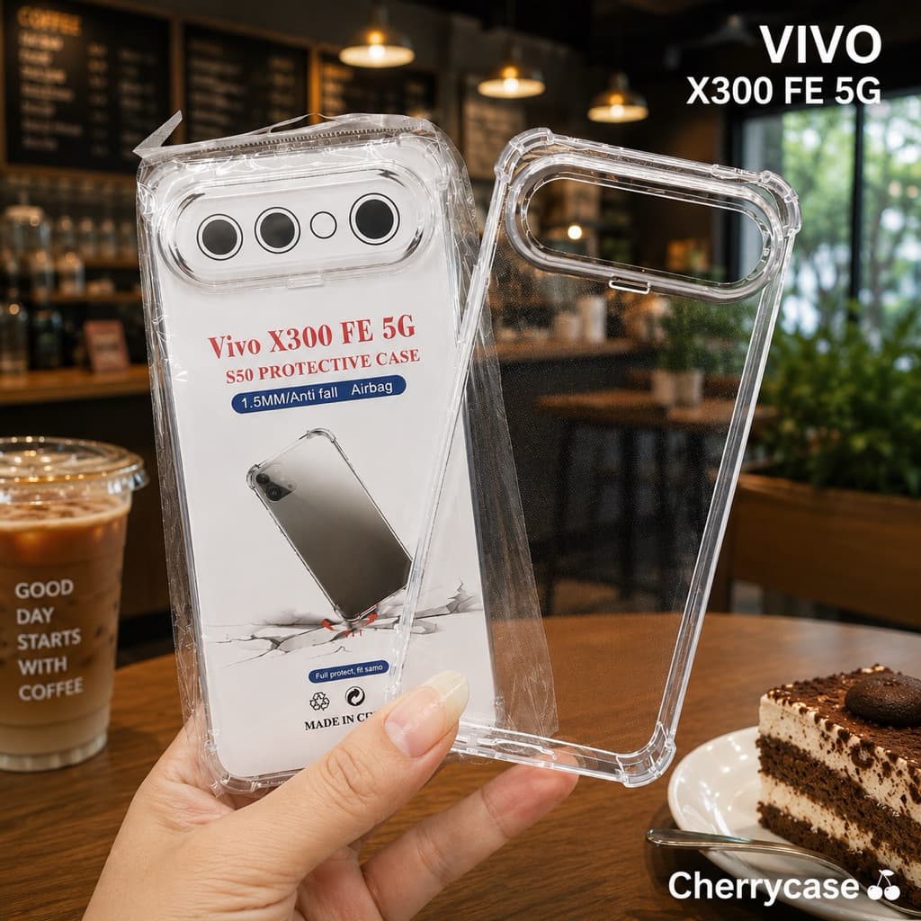เคสใสกันกระแทก Vivo X300 FE กันกล้อง ใสนิ่ม สวย รูปที่ 8