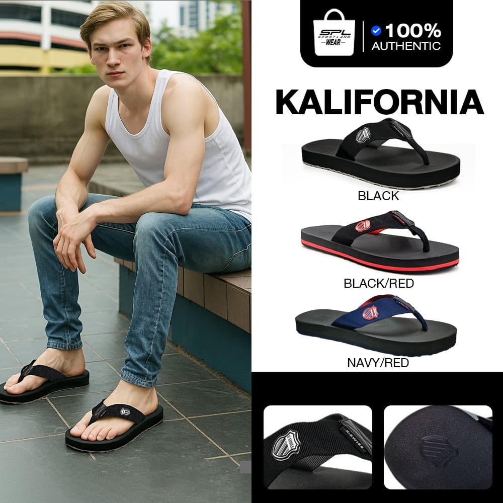 K-Swiss Collection เคสวิส รองเท้าแตะ รองเท้าลำลอง UX Kalifornia KSW24SDU008WHS / KSW24SDU007WHS รูปที่ 1