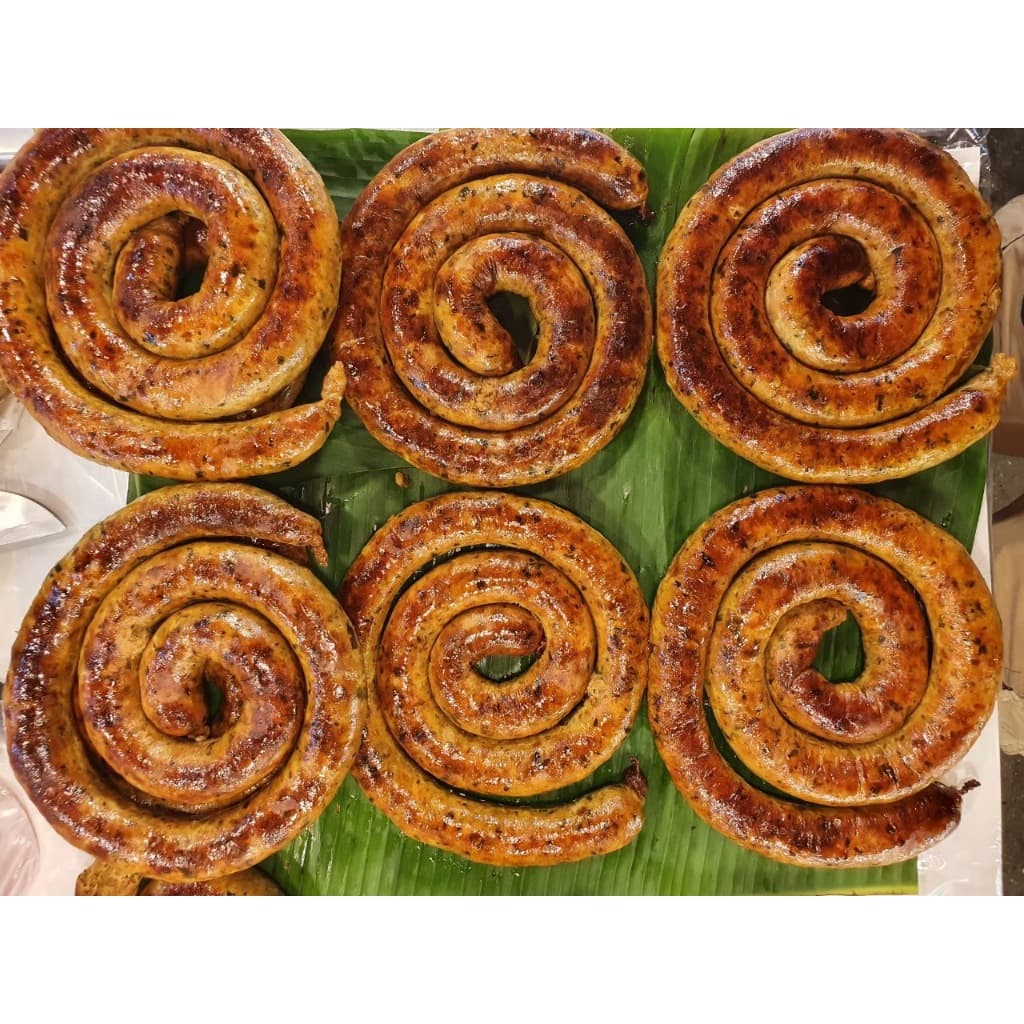 ไส้อั่วหมู พร้อมทาน เนื้อหมูล้วน ราคา 150 บาท ไม่ใส่สารกันบูด ส่งตรงจากเชียงใหม่ รูปที่ 4