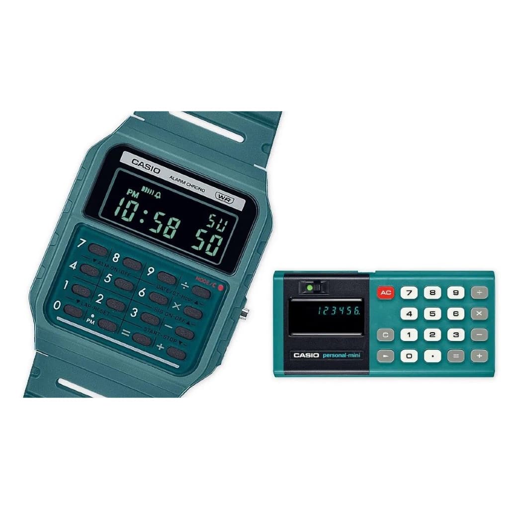 Casio รุ่น CA-53WF นาฬิกาข้อมือพร้อมเครื่องคิดเลข สไตล์วินเทจ ประกันร้าน 1 ปีเต็ม รูปที่ 9