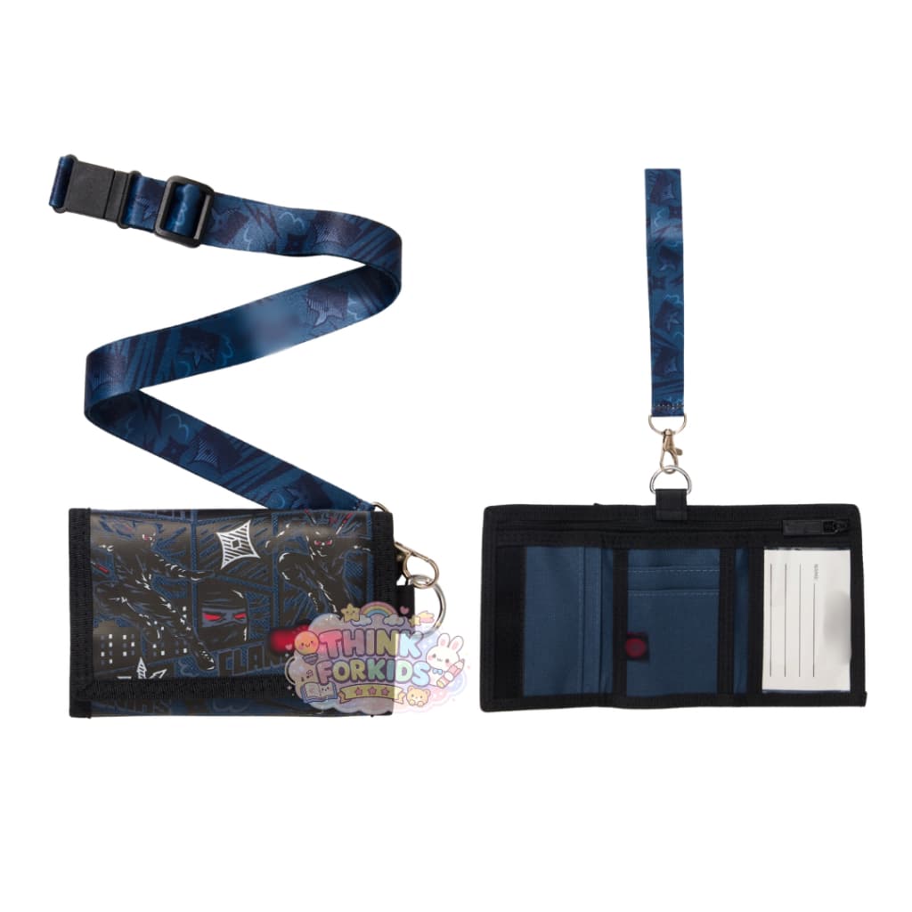 กระเป๋าเงิน ตังค์ Wallet มีสายคล้องคอ ถอดออกได้ ช่องใส่เหรียญ รูปที่ 4