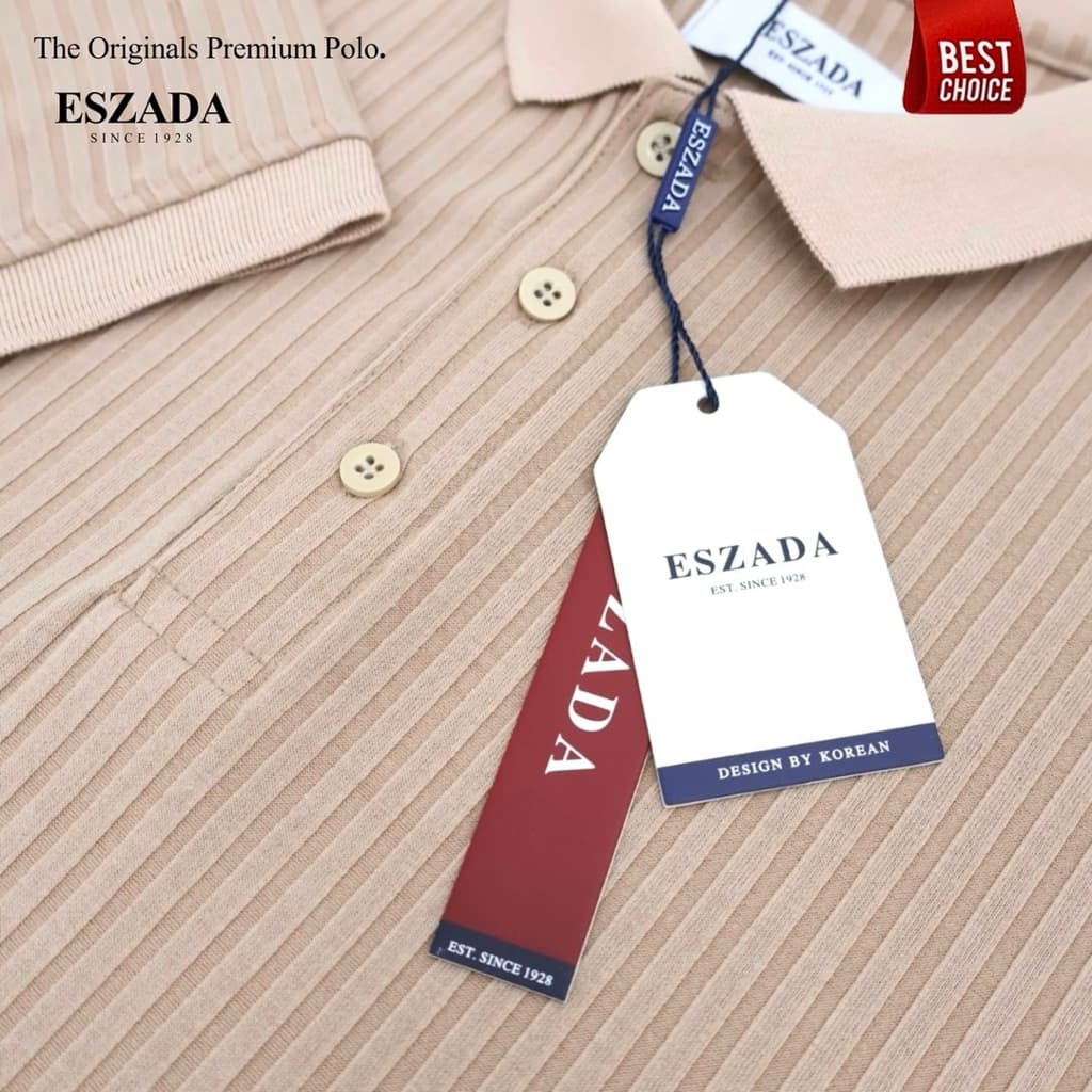 เสื้อโปโลผ้าเกาหลีพิเศษ Premium Polo Best quality of ESZADA รูปที่ 4