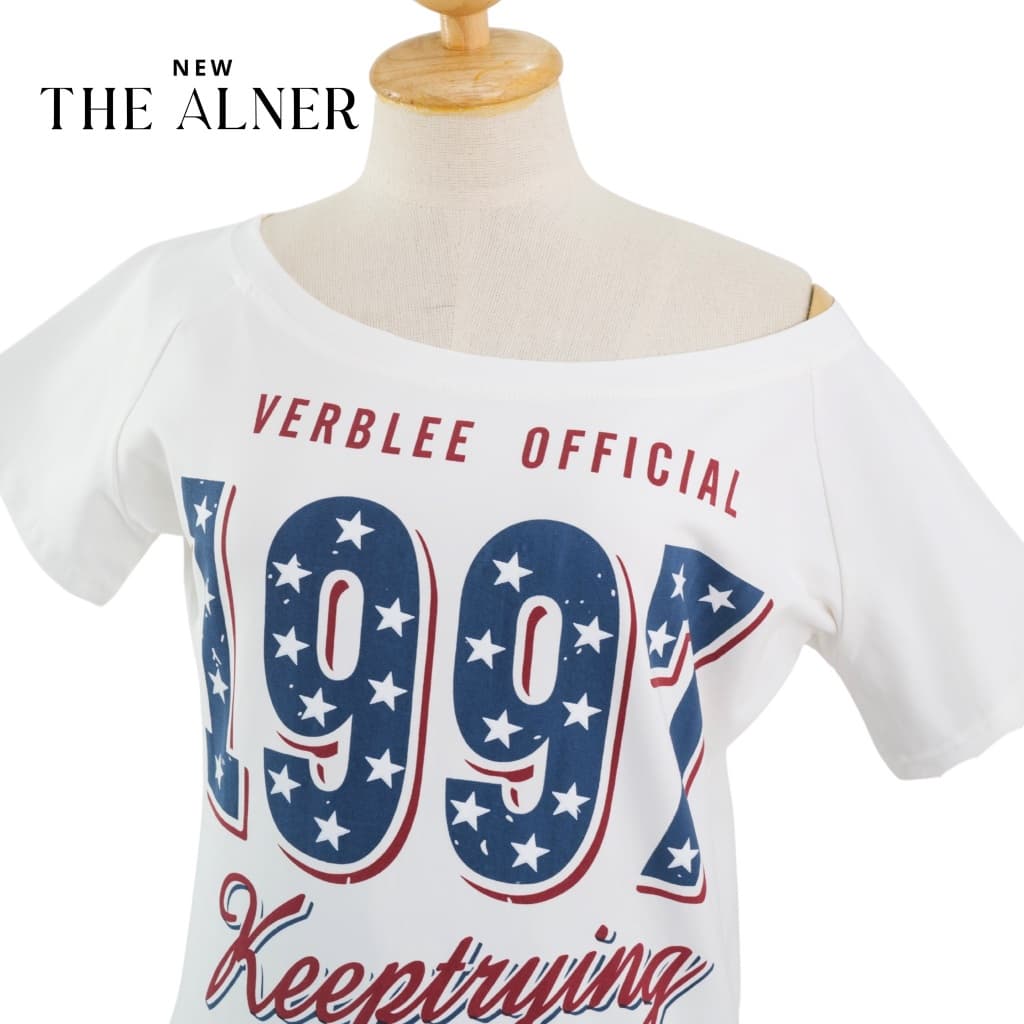 Thealner-AN528 เซตเสื้อขาว1997กางเกงยีนส์ขายาว รูปที่ 4