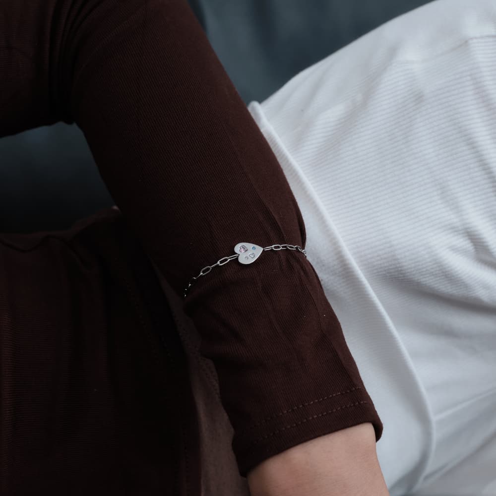 Bemet Love loop bracelet กำไลสแตนเลส รูปที่ 3