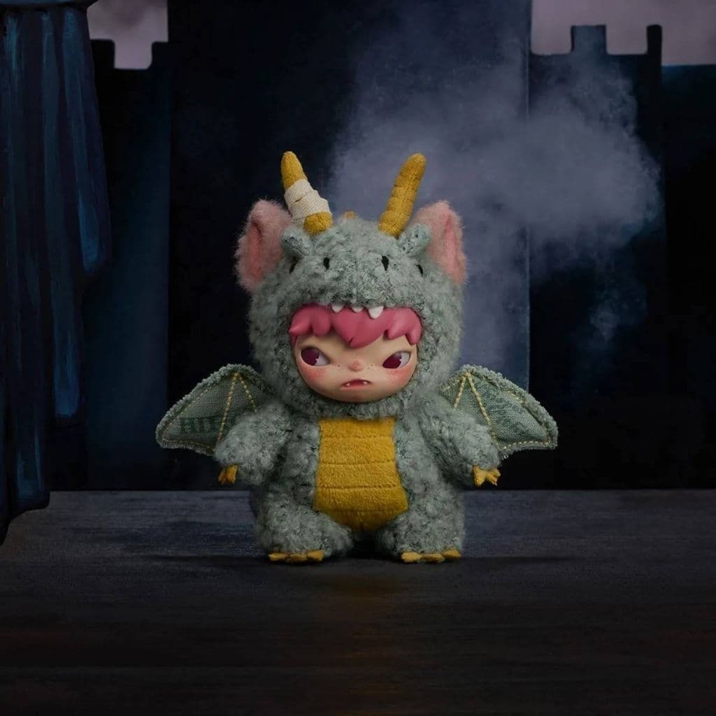 จากไทย พวงกุญแจ ฮิโรโนะมังกรเขียว Hirono Mist-Walker Series -Plush Doll Pendant แท้ ช้อป รูปที่ 6