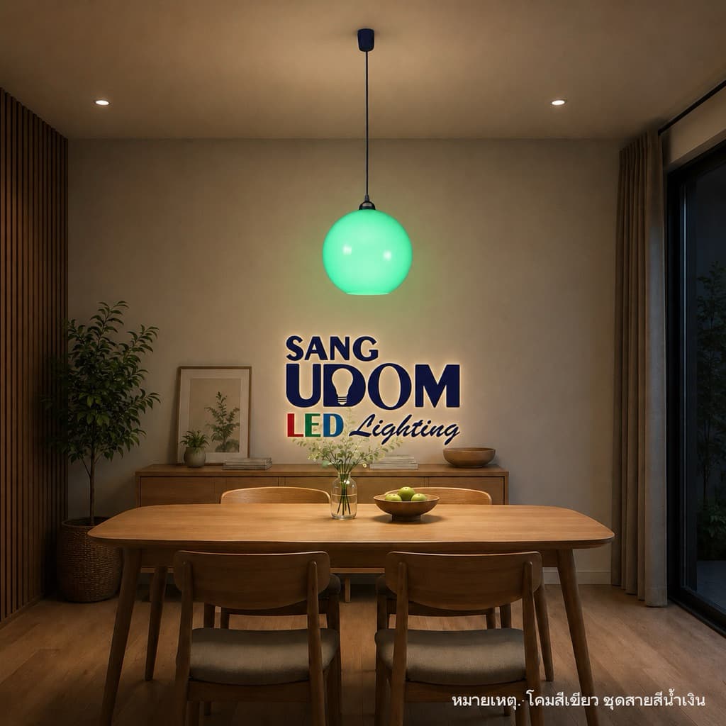 โคมไฟแขวนเพดาน Modern Style รุ่น 37-801-400-E27 #Sangudom รูปที่ 3