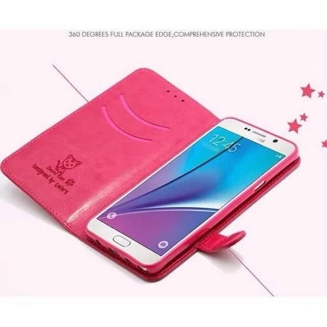 เคสฝาพับ ล็อค ตั้งได้ สำหรับ VIVO Y02 Y02A Y02T Y02S Y16 Y22 Y35 Y21 Y33S Y33T T1X Y15S Y01 ช่องใส่บัตร แถมสาย Domicat รูปที่ 4