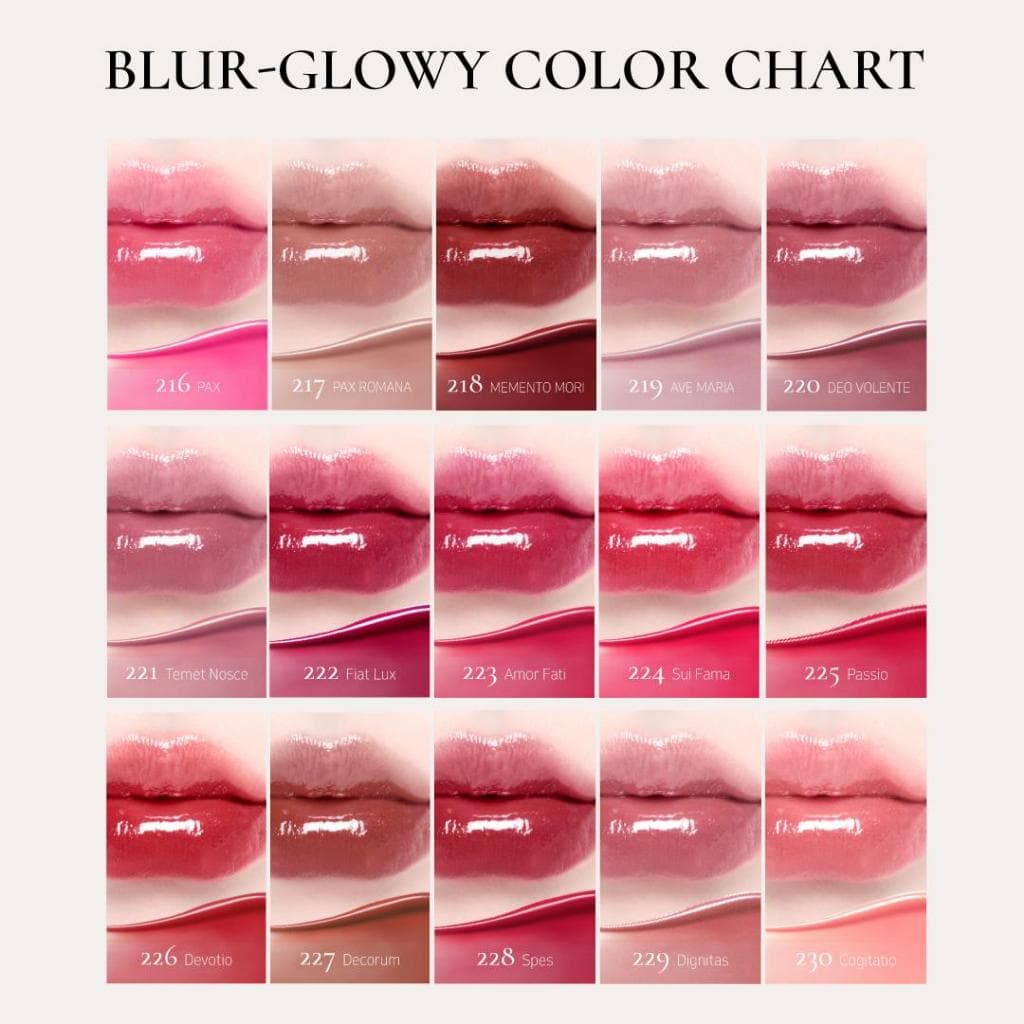 Dinto : Blur-Glowy Lip Tint + Blur-Finish blusher รูปที่ 4