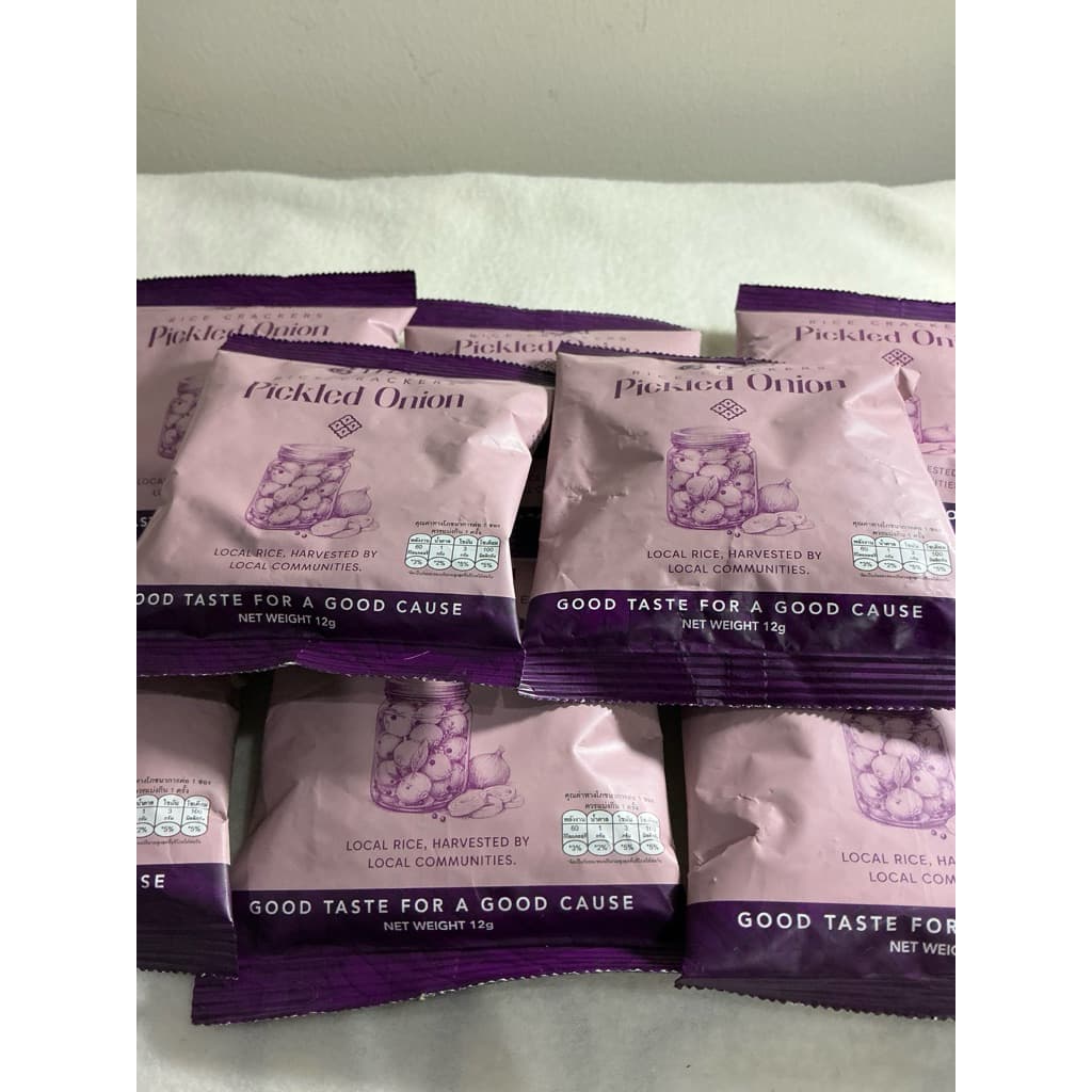ข้าวแต๋นรสทรัฟเฟิล รสพาเมซานชีส รสข้าวโพดRice Crackers ขนาดซอง รูปที่ 6