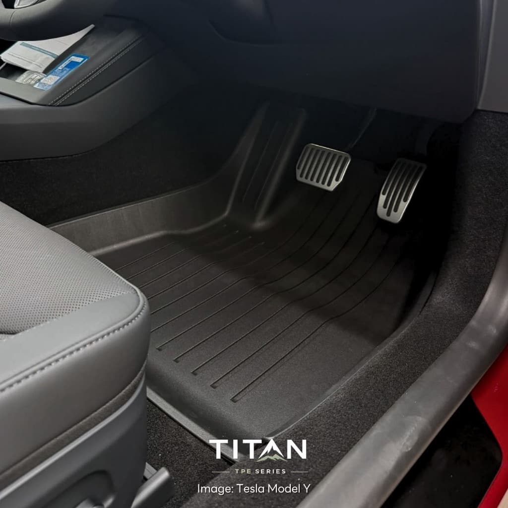 EV HERO Tesla ชุดพรมรถ 360° กระโปรงหลังหน้าและพื้นรถยนต์ All Weather Trunk & Floor Mats Model YL รูปที่ 2