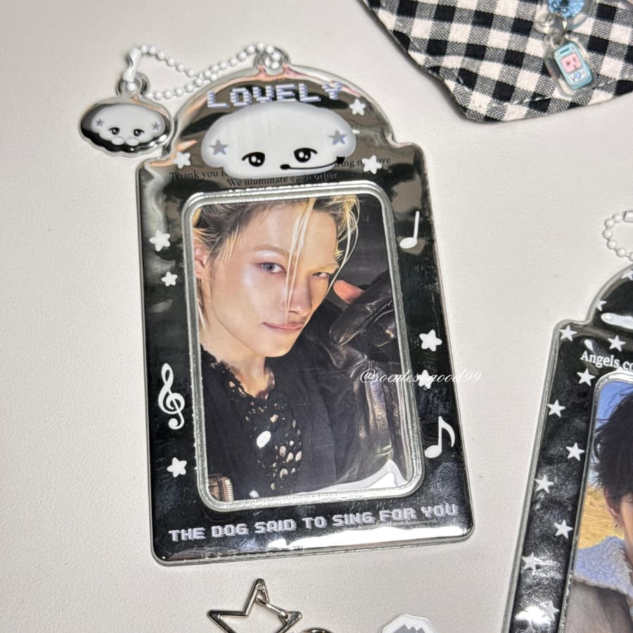 Twinkle PhotoCard Holder เฟรมการ์ด กรอบการ์ด K-Pop Photocard สไตล์เกาหลีวินเทจ รูปที่ 5