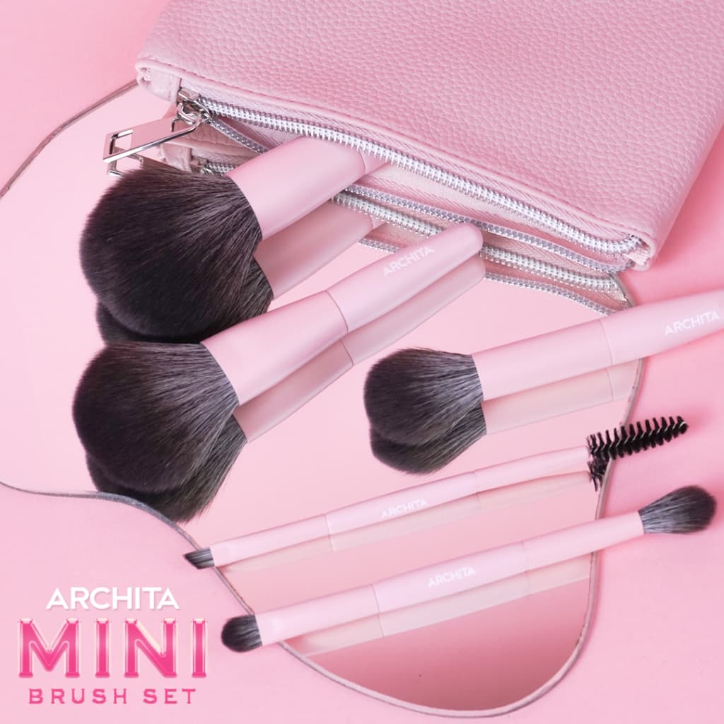 ARCHITA-MINI BRUSH SET เซ็ตแปรงแต่งหน้าขนาดพกพา รูปที่ 1