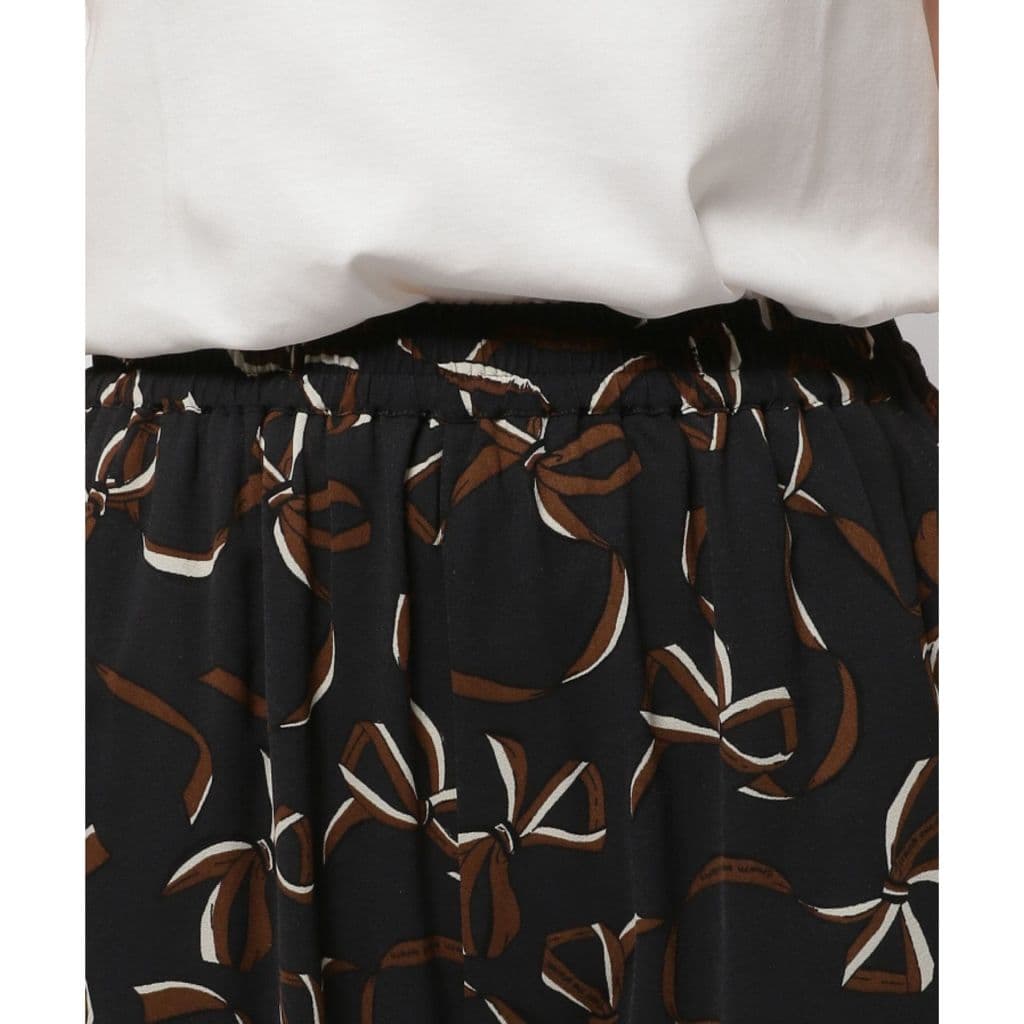 niko and ... กางเกงพิมพ์ลายวินเทจ เรียบลื่น Retro print loose-fitting pants รูปที่ 7