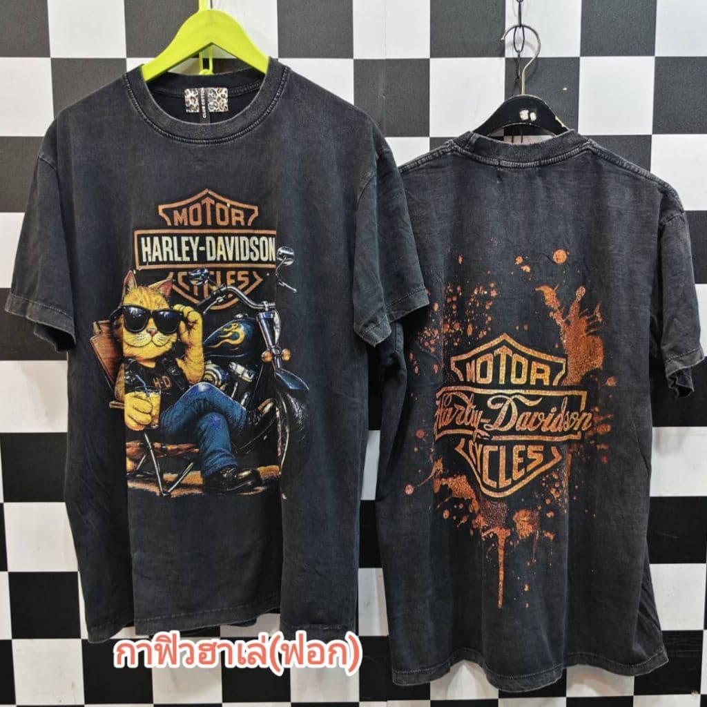 #Thamika Shop ตะกร้า 2 ลายใหม่ล่าสุด #เสื้อยืด Oversize ป้ายต่างๆร้าน Club cotton Bkk. รูปที่ 3