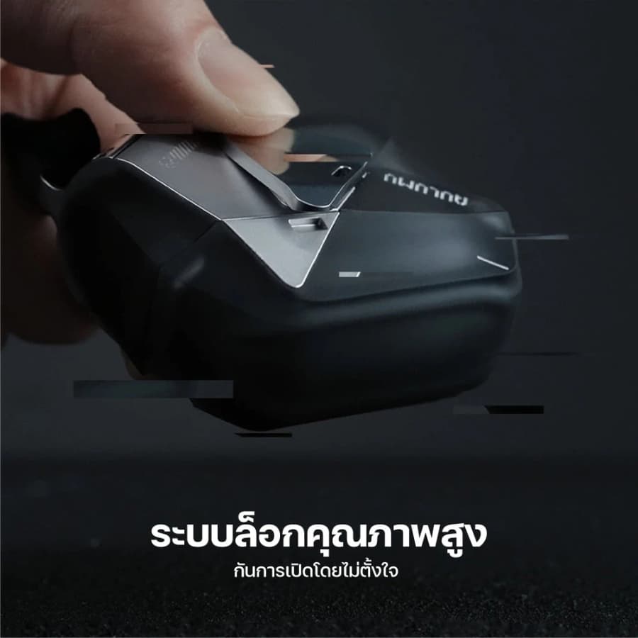 ส่งทันที Aulumu A39 / A29 Geometric Case เคส สำหรับ AirPods Pro3 / AirPods4 รูปที่ 6
