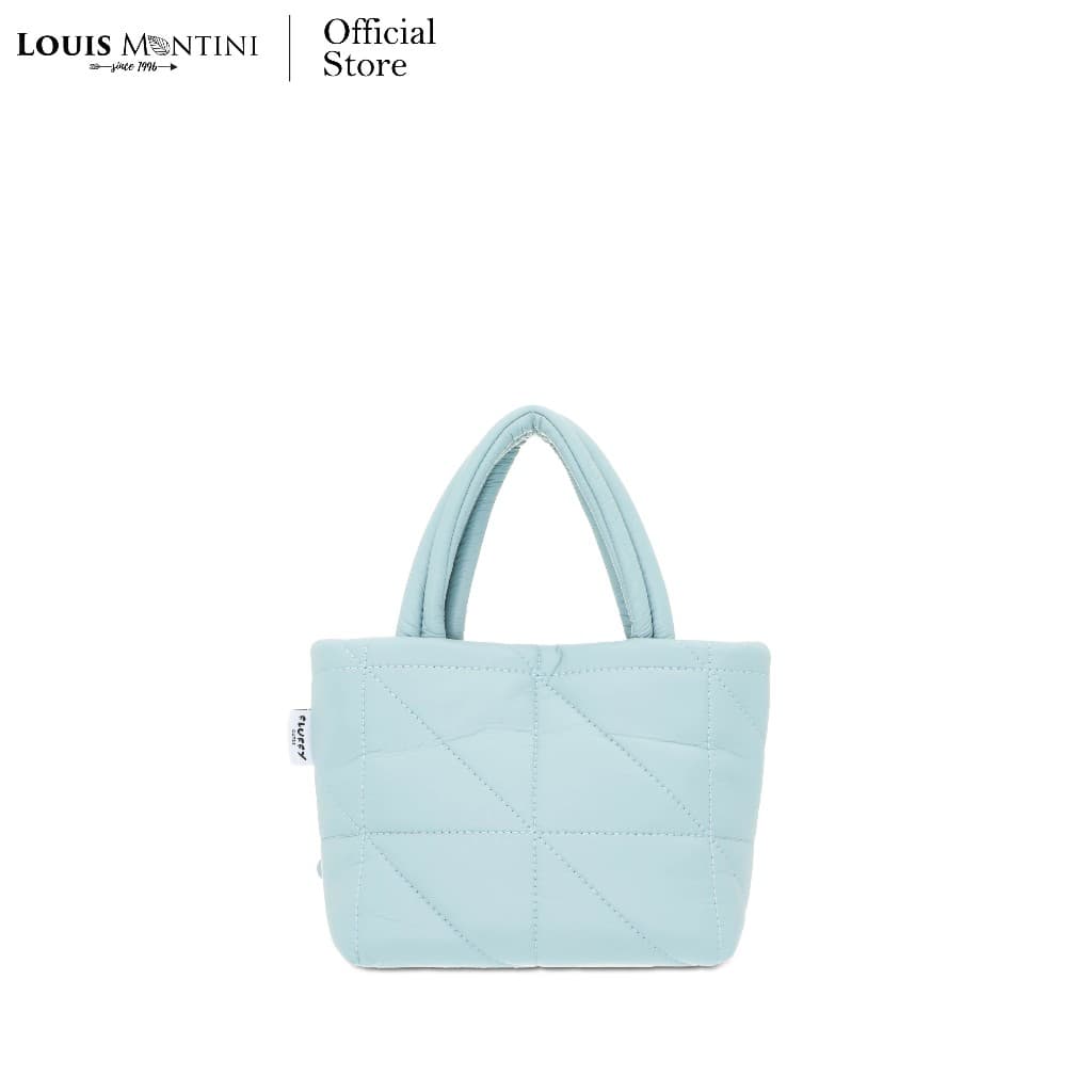 Louis Montini กระเป๋าถือ กระเป๋าสะพายข้างไซส์มินิ กระเป๋าฟองน้ำ FFB11 รูปที่ 3
