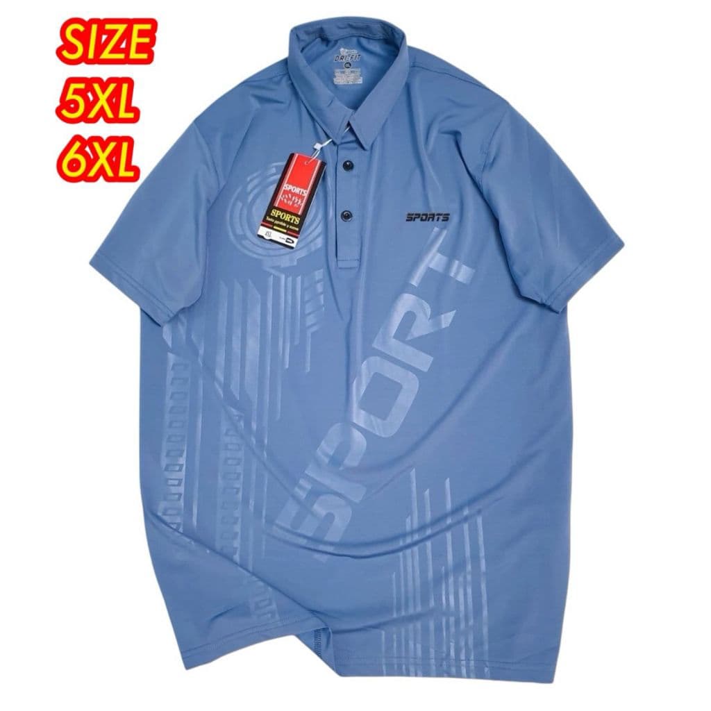 เสื้อคอปกไซส์ใหญ่ เนื้อผ้าดีใส่สบายไม่ร้อน รูปที่ 1