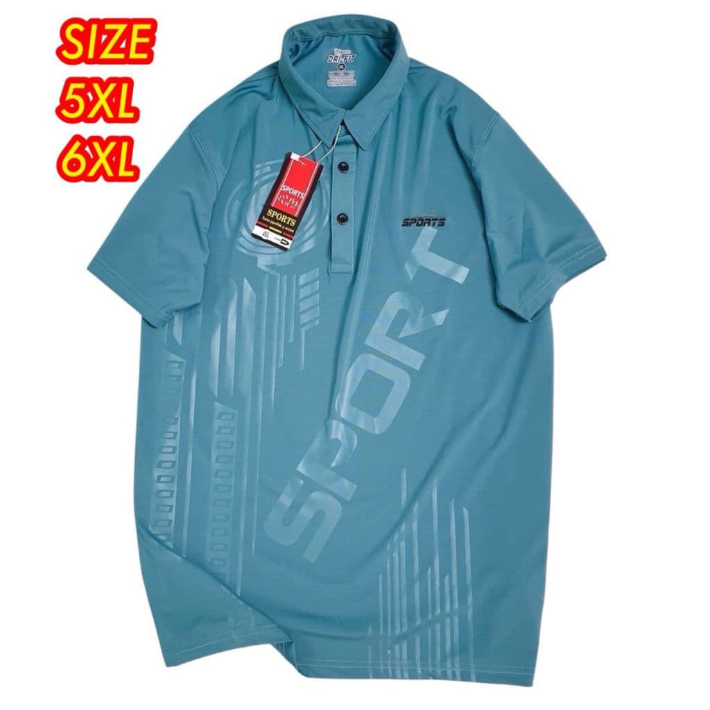 เสื้อคอปกไซส์ใหญ่ เนื้อผ้าดีใส่สบายไม่ร้อน รูปที่ 8