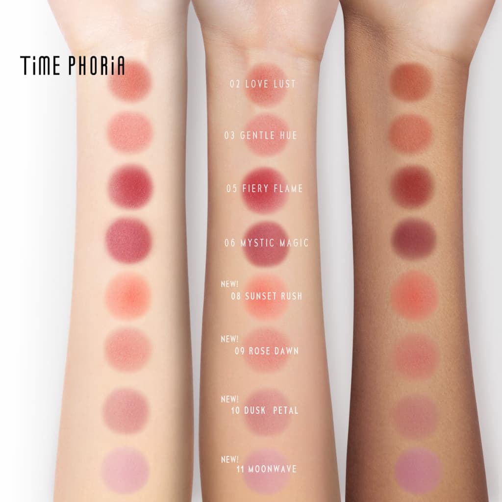 Time Phoria Pandora Cheek Liquid Blush บลัชออนลิควิด บลัช บรัช บางเบา เกลี่ยง่าย สีชัด ติดทน 8 ชม. รูปที่ 9