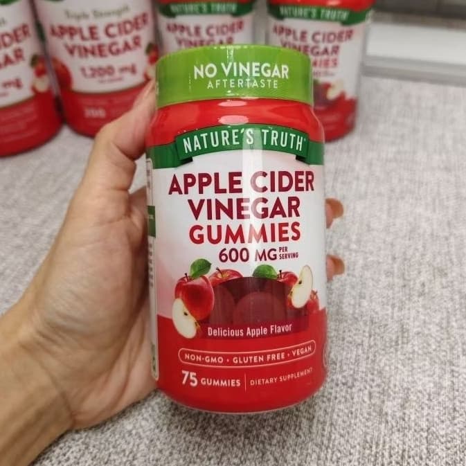 !!!Nature's Truth Apple Cider Vinegar แบบแคปซูล และ Gummies จากอเมริกา แท้ 100% รูปที่ 6