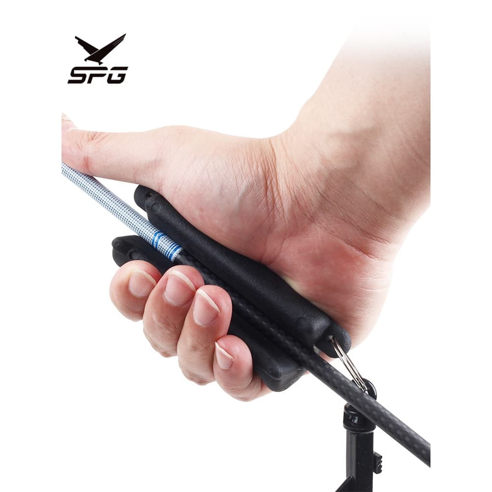 SPG ยางซิลิโคนดึงลูกธนู พร้อมพวงกุญแจ Silicone Gel Archery Arrow Puller Remover Keychain