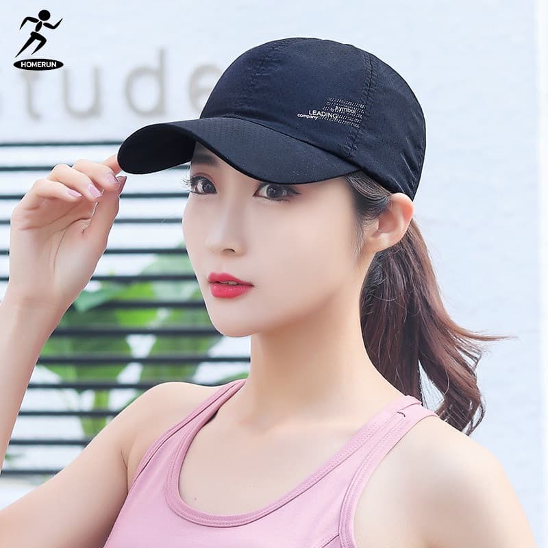 หมวกวิ่งออกกำลังกาย รุ่น Leading ผ้าร่ม เนื้อผ้าเบา สวมใส่สบาย มีรูระบายอากาศ 05C2 รูปที่ 3